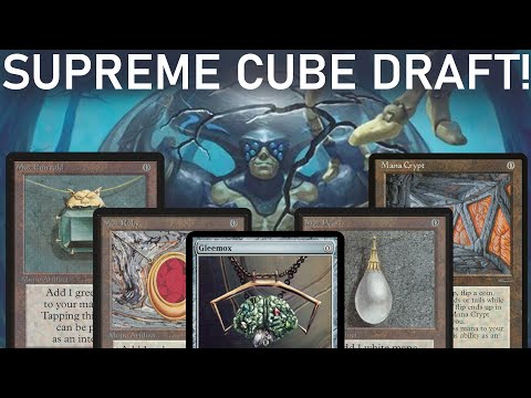 CUBEY SUPREME! Magic Online Vintage SUPREME Cube Draft. All First Picks! MTG