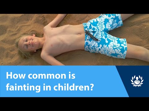 How common is fainting in children