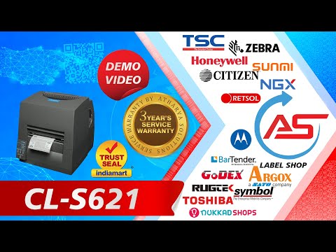 Citizen CL-S621- Barcode Label Printer