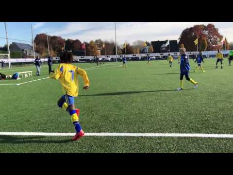 Linus' eerste maanden bij KFC Merelbeke U11 seizoen 1