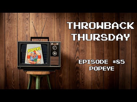 Popeye Atari 2600 Gameplay (Throwback Thursday - Episode 85)