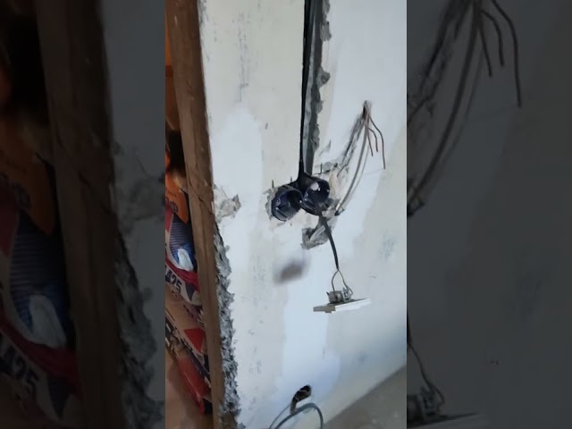 Фото Монтаж електропроводки в 3 кімнатній квартирі.(штоби та підрозетники робив замовник 😅)