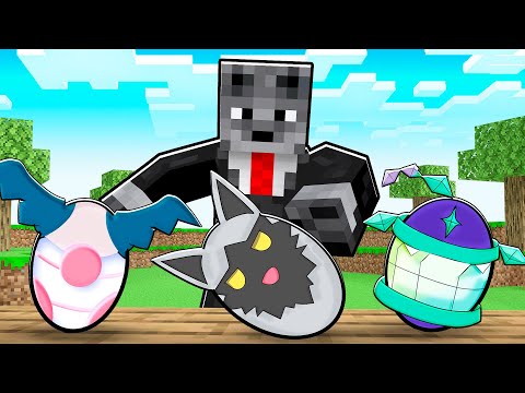 CHOCANDO OVOS dos PIORES POKEMON MAS TODOS SÃO TROLL no MINECRAFT
