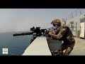 When Somali Pirates ATTACK 5 I Somali Pirates Vs Gatling Gun