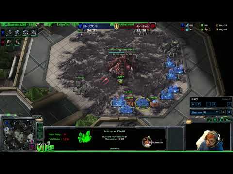 ViBE - ZvT Coaching with James in Gold League - Learning Macro Tips