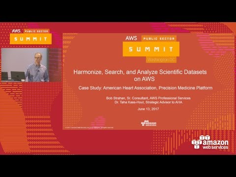 Harmonize, Search, Analyze, and Share Scientific Datasets on AWS (119692)