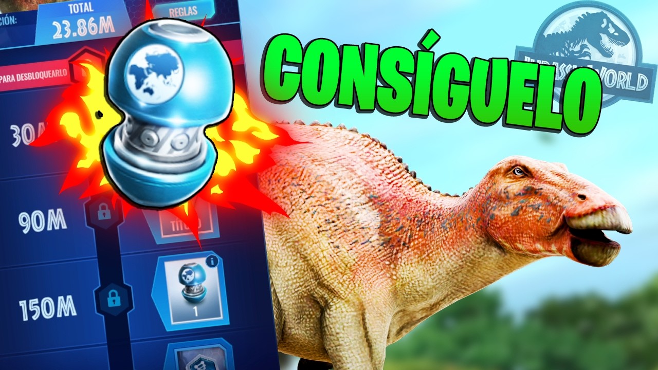 🌏NUEVO DESAFIO GLOBAL | TRUCOS para CONSEGUIR al SHANTUNGOSAURUS Jurassic World Alive