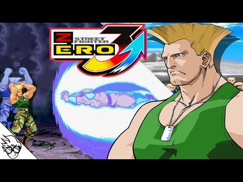 Street Fighter Zero 3 Upper (Arcade / 2001) - Guile [Playthrough/LongPlay]