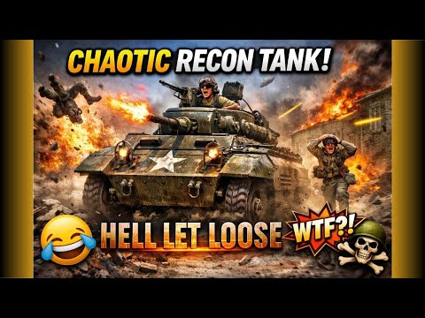 Hilarious Chaotic Recon Tank Run | Hell Let Loose
