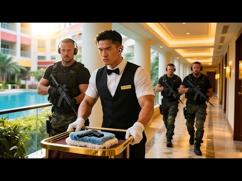 Special Forces King disguises himself as a waiter to rescue the hostages!