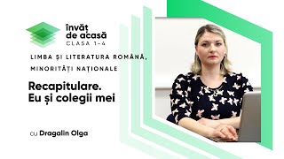 "Recapitulare. Eu și colegii mei"