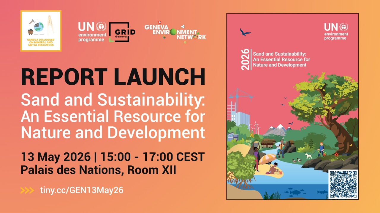Launch of the Sand and Sustainability Report III