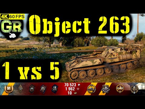 World of Tanks Object 263 Replay - 7 Kills 5.3K DMG(Patch 1.4.0)