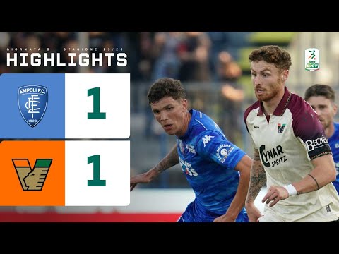 Empoli-Venezia 1-1 | DIONISI frena STROPPA | HIGHLIGHTS Serie BKT