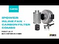 Platora IPower Inline Fan Carbon Filter Combo Multi Functions In A Combo