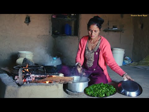 Simple Nepali Village Dish from Western Nepal: Pure Taste!