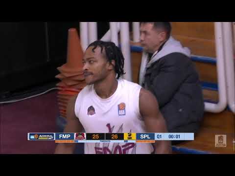 AdmiralBet ABA League 2021/22 highlights, Round 12: FMP Meridian - Split (14.12.2021)