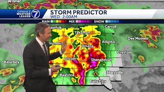 Storms in the forecast tonight for Omaha