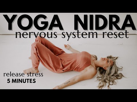 5 Minute Yoga Nidra to Reset the Nervous System | Decrease Stress and Anxiety Quickly