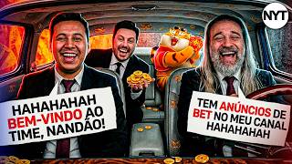 NANDO MOURA É PEGO COM ANÚNCIOS DE CASSINO EM SEU CANAL! E AGORA?!