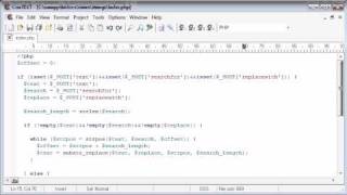 Beginner PHP Tutorial - 57 - Creating a Find and Replace Application Part 4