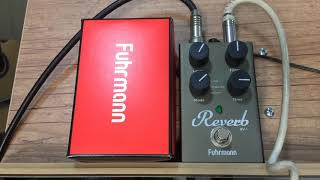 Video thumbnail for Pedal  Fuhrmann Reverb RV1 c/ Efeitos Spring, Modulated e Shimmer www.experienciamusical.com.br by Experiência Musical - O Músico Levado a Sério!