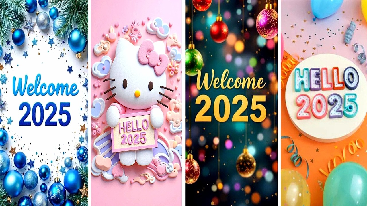 New Year 2025 Wallpapers | Mobile Phone Wallpapers | Happy New Year 2025 | Best Corner Wallpapers