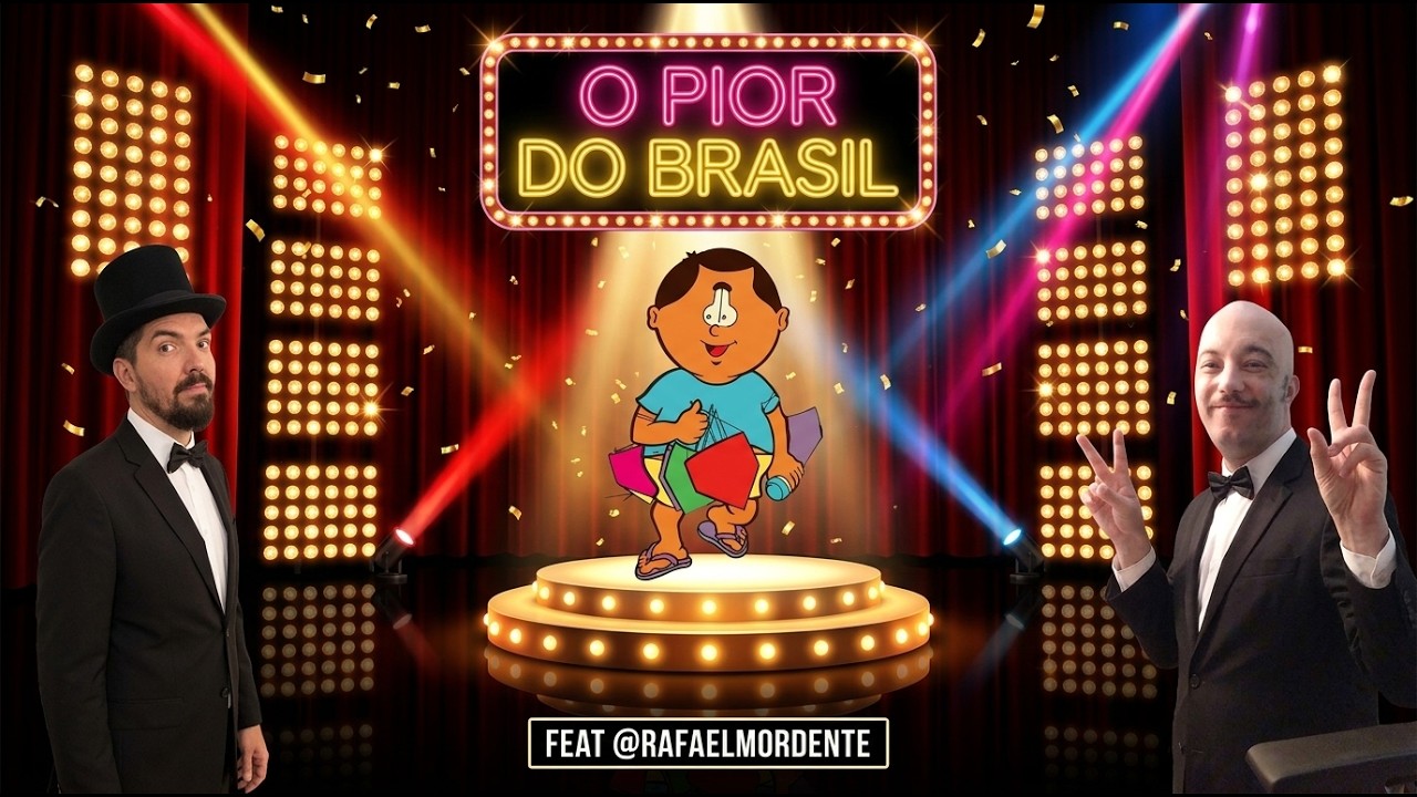 O PIOR DO BRASIL com @rafaelmordente: DUDÃO - Desenho 2d ou Psyops Evangélica????