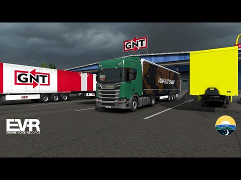 ETS 2 | Scania R450 | Promods 2.43 | EVR Sound mod | PART 1
