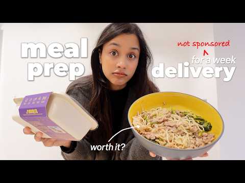 i tried a meal plan subscription service for a week *not sponsored*