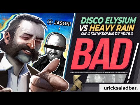 Heavy Rain vs Disco Elysium - Good & Bad Cop Games