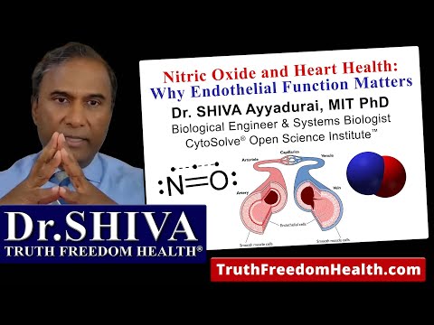 Nitric Oxide and Heart Health - Why Endothelial Function Matters - Dr.SHIVA
