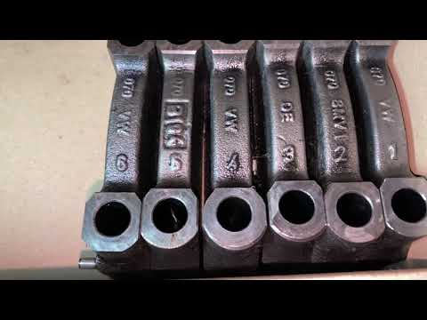 Removing the crankshaft and bearing cap from a VW T5 Multivan 2.5 TDI AXD