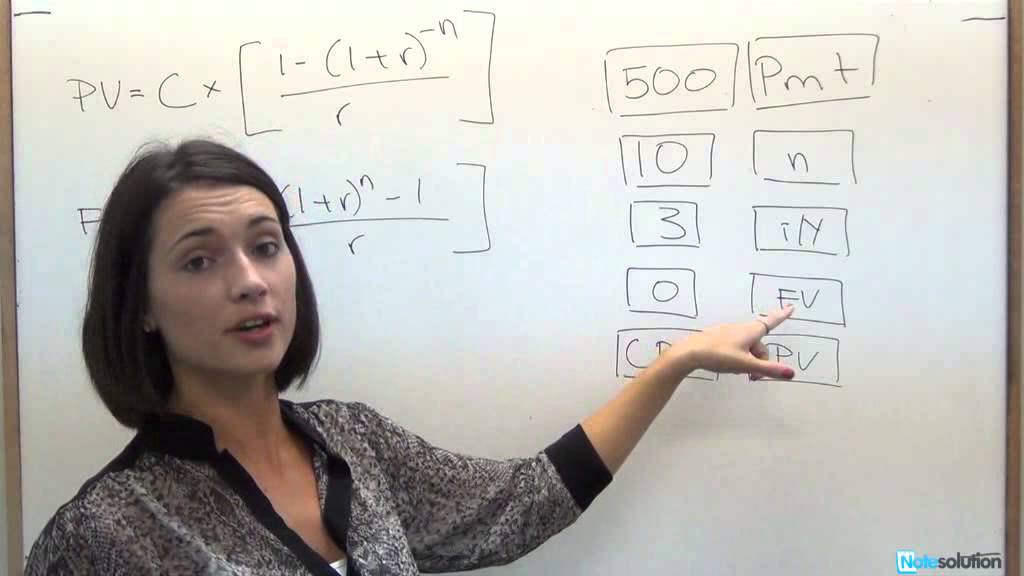 Finance: How to calculate Annuity, Present Value, Future Value