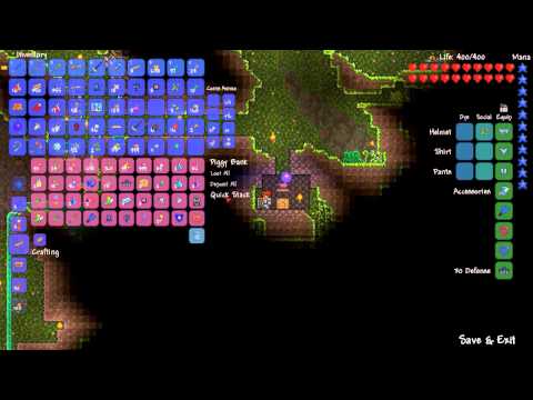 Terraria With Brian! Ep18 - Bee redux, statues, and crafting!