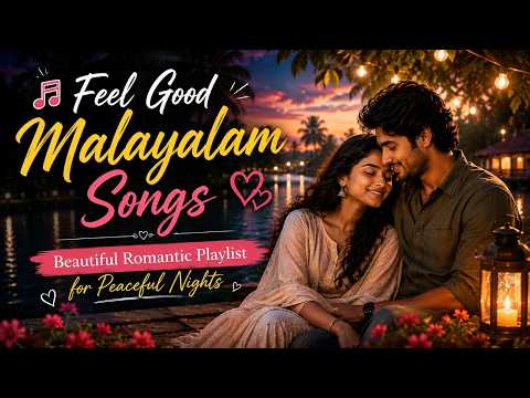 🎶 Feel Good Malayalam Songs 💕 Beautiful Romantic Playlist for Peaceful Nights