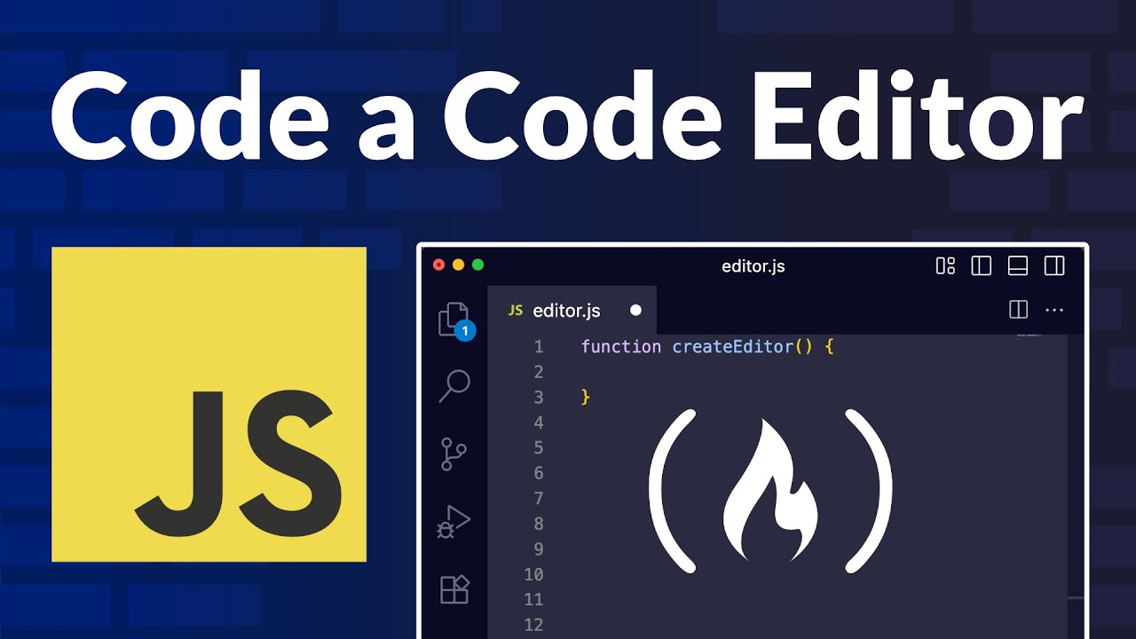 Code Your Own Code Editor – JavaScript, HTML, CSS Tutorial