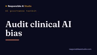 Healthcare AI Bias Audit — EU AI Act, FDA SaMD & MDR