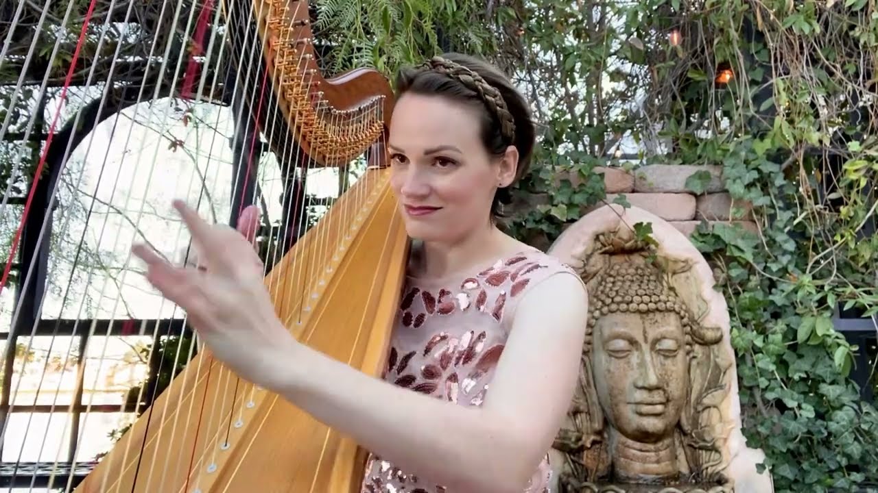 Promotional video thumbnail 2 for Modern Fairytale Wedding Harpist