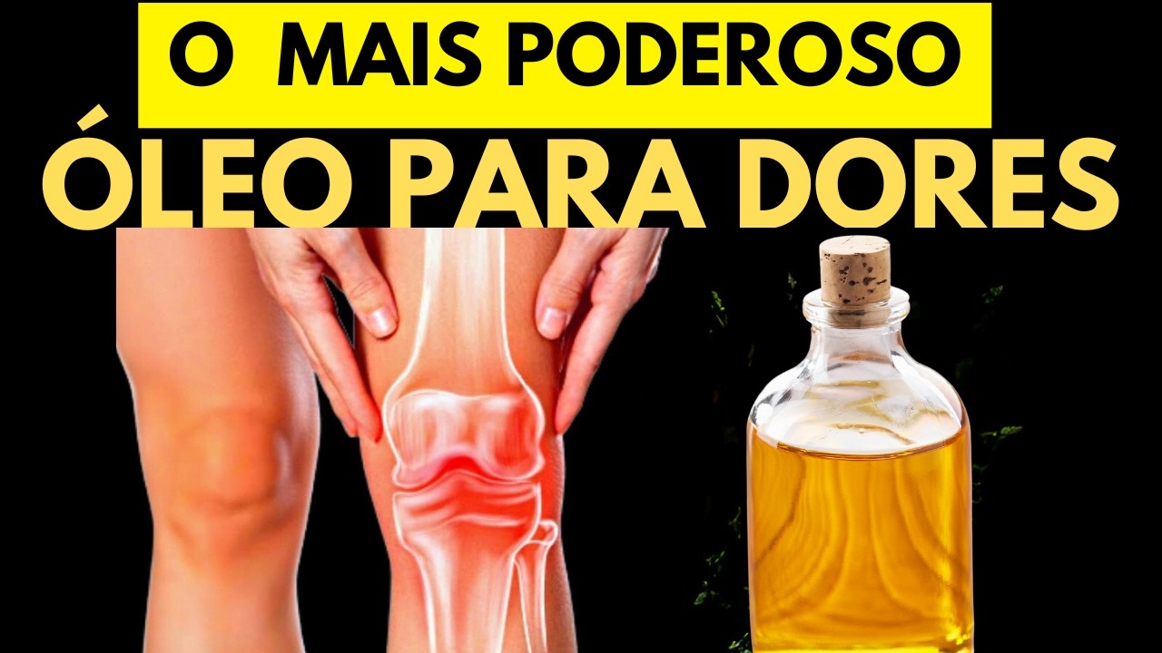 Livre-se da DOR com este Óleo TOP recomendado por especialistas para um alívio RÁPIDO!