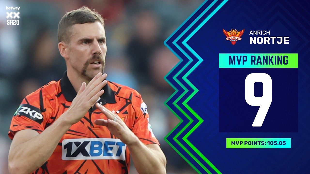 Season 4 MVP #9 | Anrich Nortje (Sunrisers Eastern Cape)