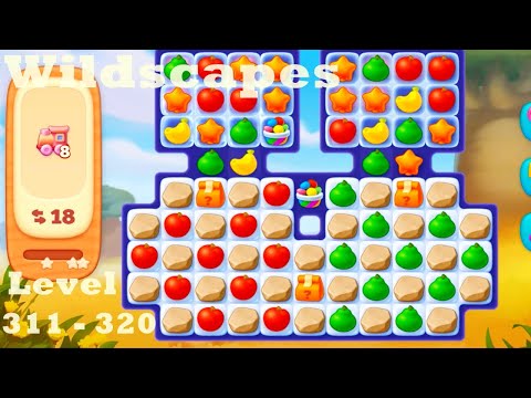Wildscapes Level 311- 320 HD Walkthrough | Gameplay | 3 - match game | ios | android | pc | app