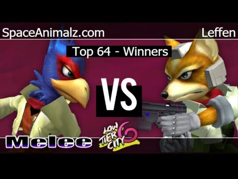 LTC 6 - SpaceAnimalz.com (Falco) vs TSM | Leffen (Fox) Top 64 - Winners - Melee