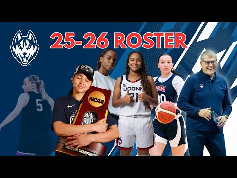 UCONN GELADEN! 2025-26 WBB-KADER
