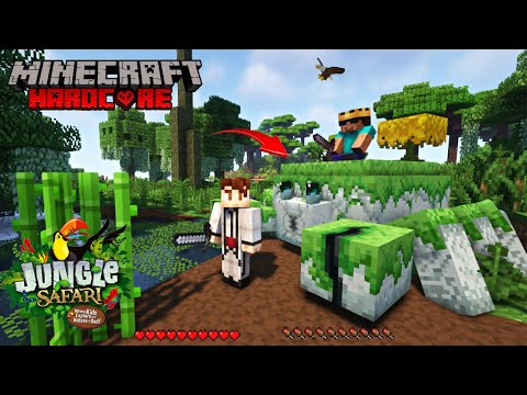 We Found And Tamed The BIGGEST MOSS CRAB🦀 In Jungle Safari || Minecraft [HINDI]