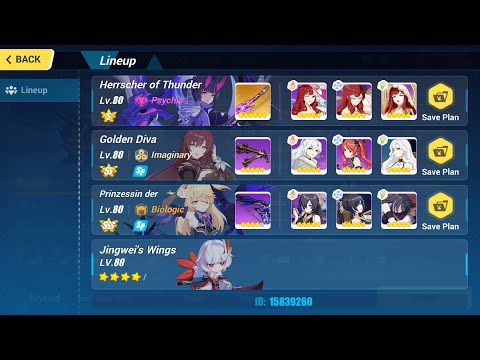 Honkai impact 3 SEA: Abyss Redlotus D414 BKE - HOT(s2) GD Fischl - 759 pts