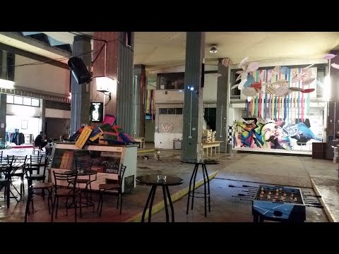 Projeto Agora no antigo Mercado Municipal de Nicósia, Chipre (19 de outubro de 2018)