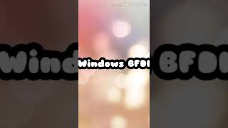 Windows BFDI The Object Thingy