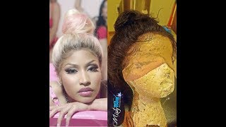 HOW TO: NICKI MINAJ HIGH BUN IN 6 MINUTES WITH 360 WIG || MISTY BLU