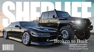 1 week DRIFT CAR build (On track)